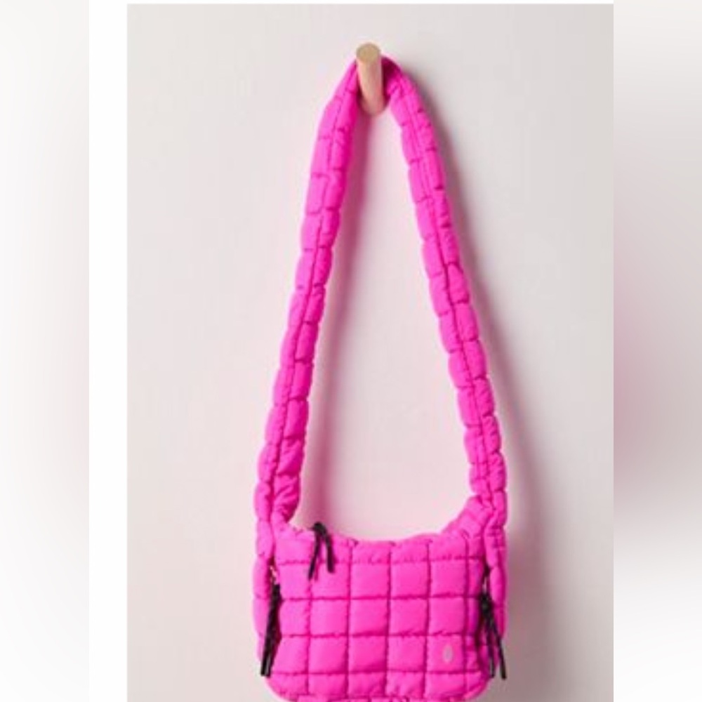 Free people quilted baby carryall sling bag